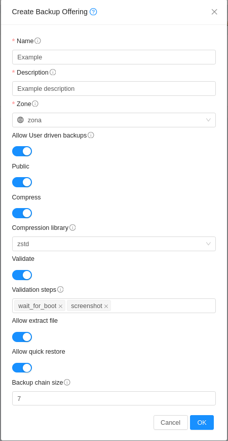 NAS Backup repository